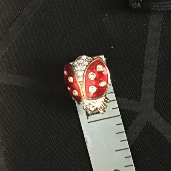 Swarovski Lady Bug Brooch - Picture 4 of 5